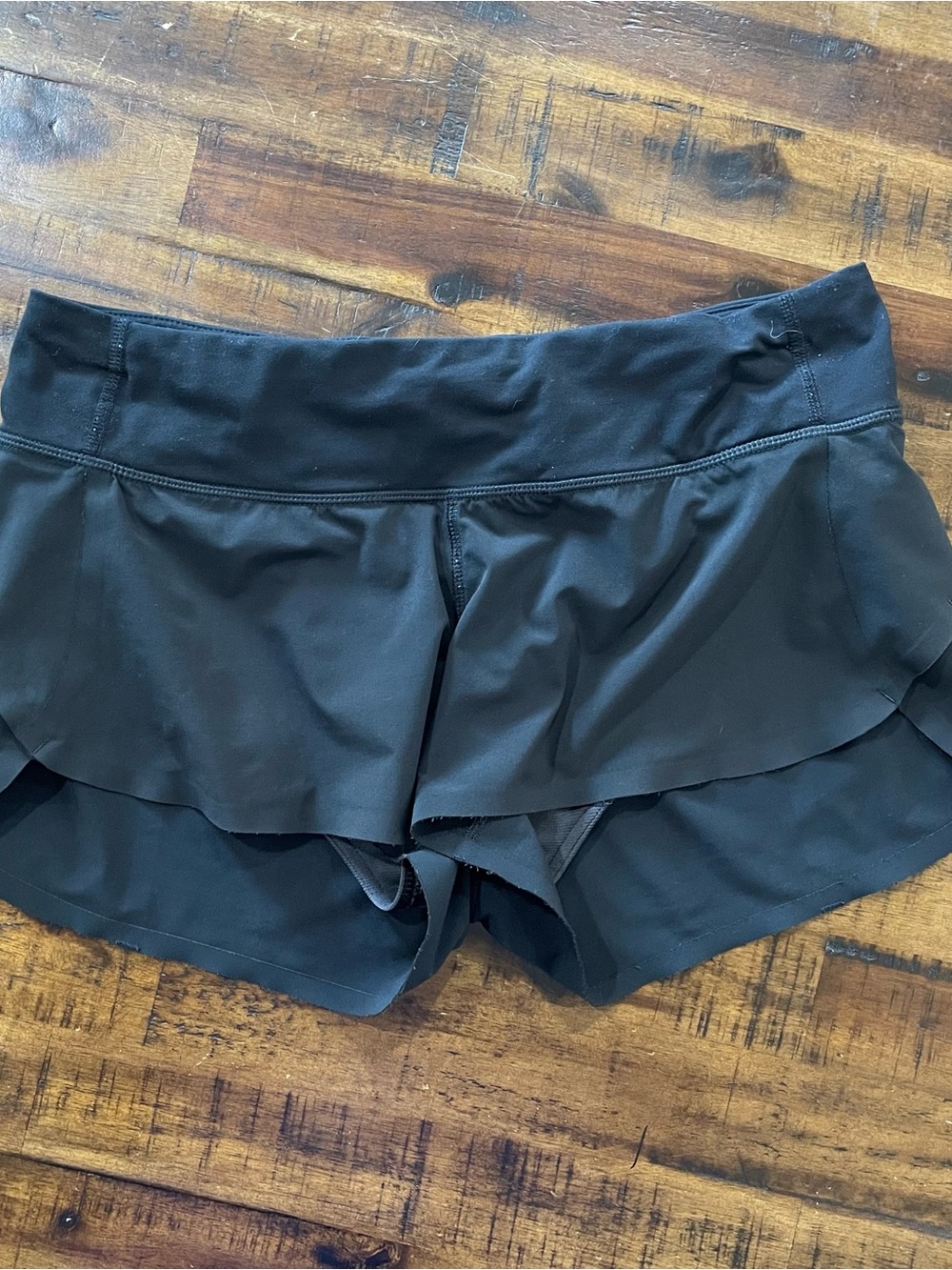 lululemon athletica Black Layered Athletic Shorts